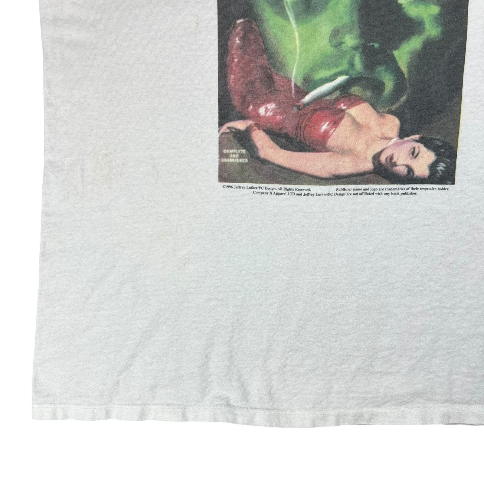 Vintage 1996 Marihuana William Irish Movie poster Reefer Madness tee Size US XL / EU 56 / 4 - 3 Thumbnail
