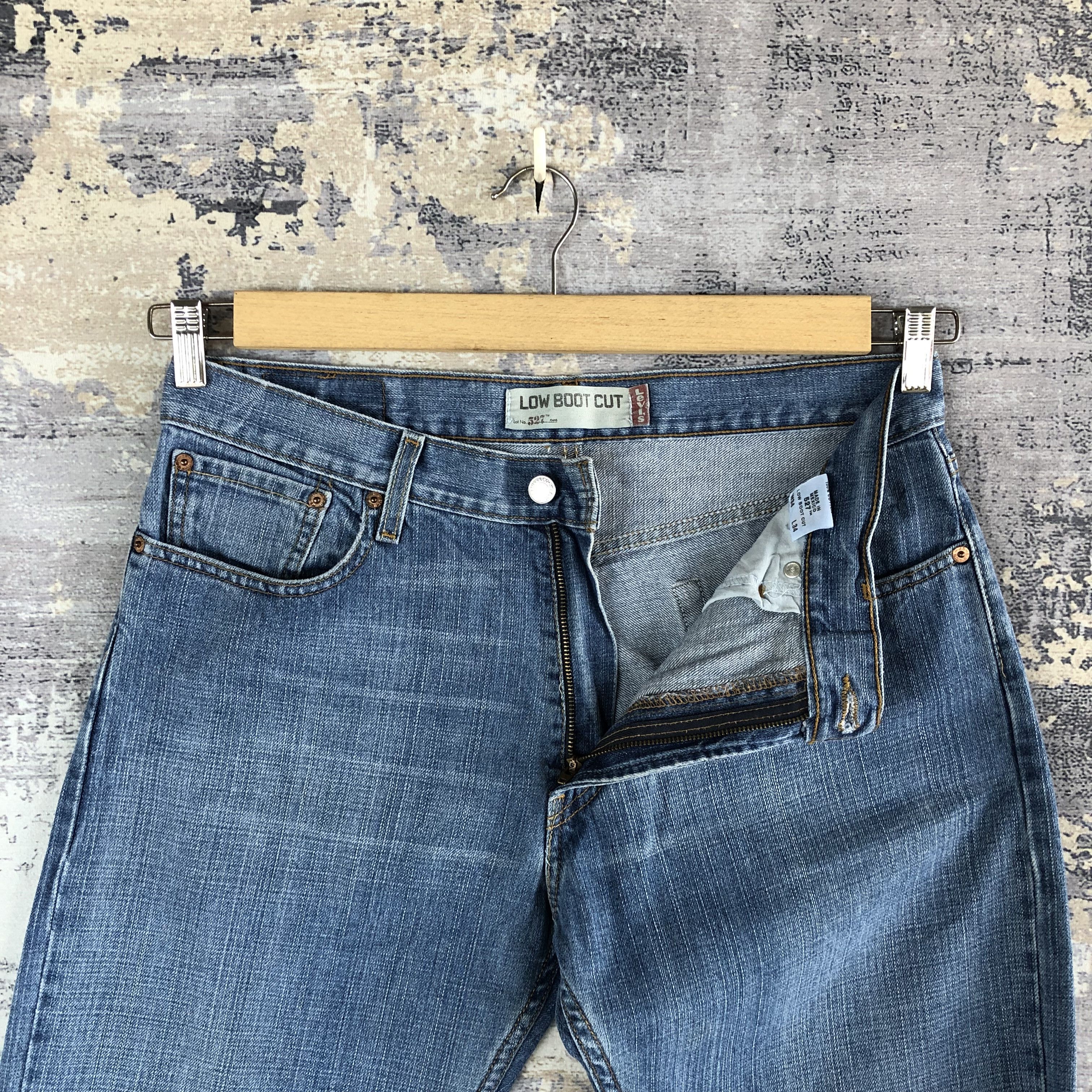Levi's Vintage Levis 527 Flare Jeans Levi's Wide Leg Boot Cut Denim Size US 32 / EU 48 - 6 Thumbnail