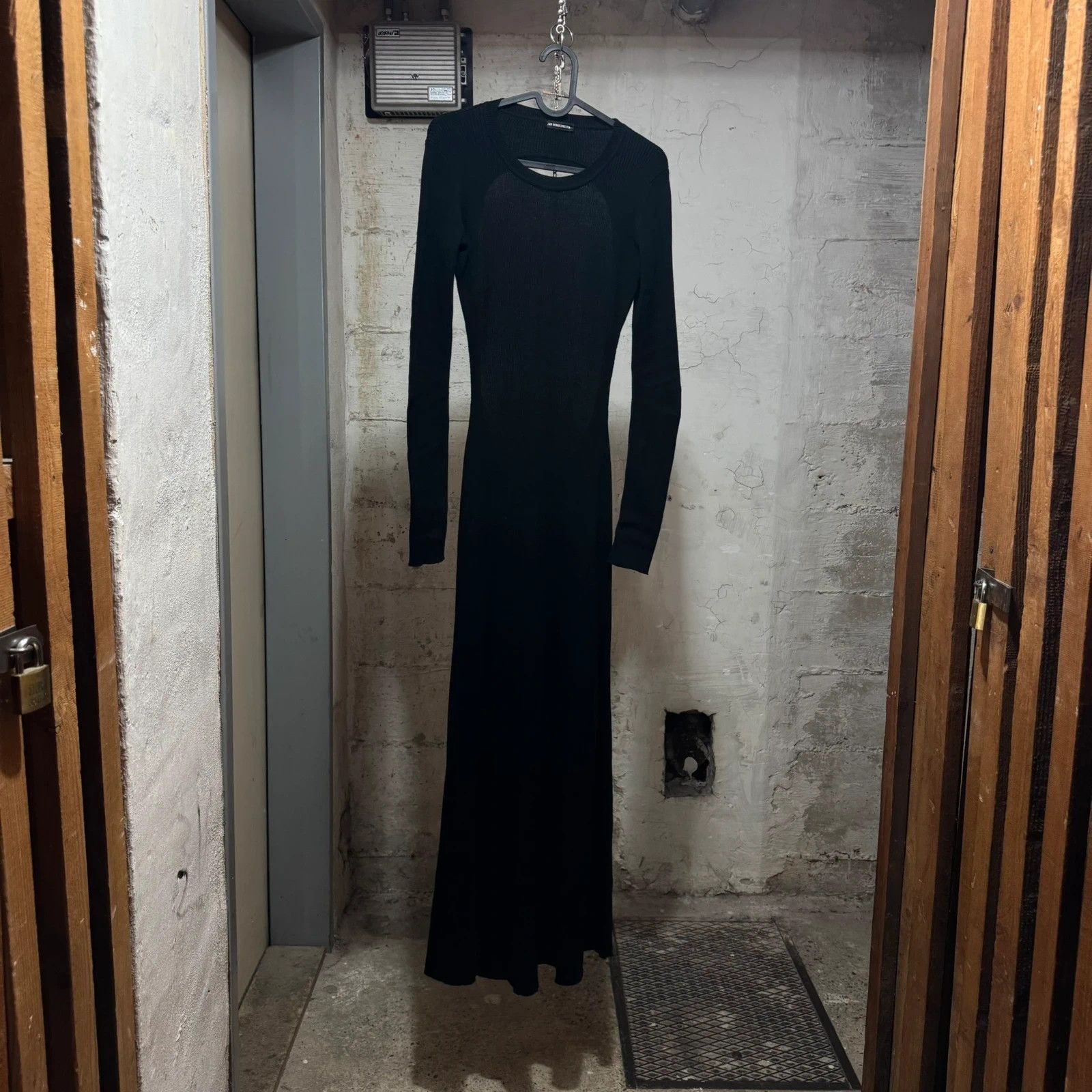 F/W 2025 Ann Demeulemeester Eva open back long dress - joarbit.com