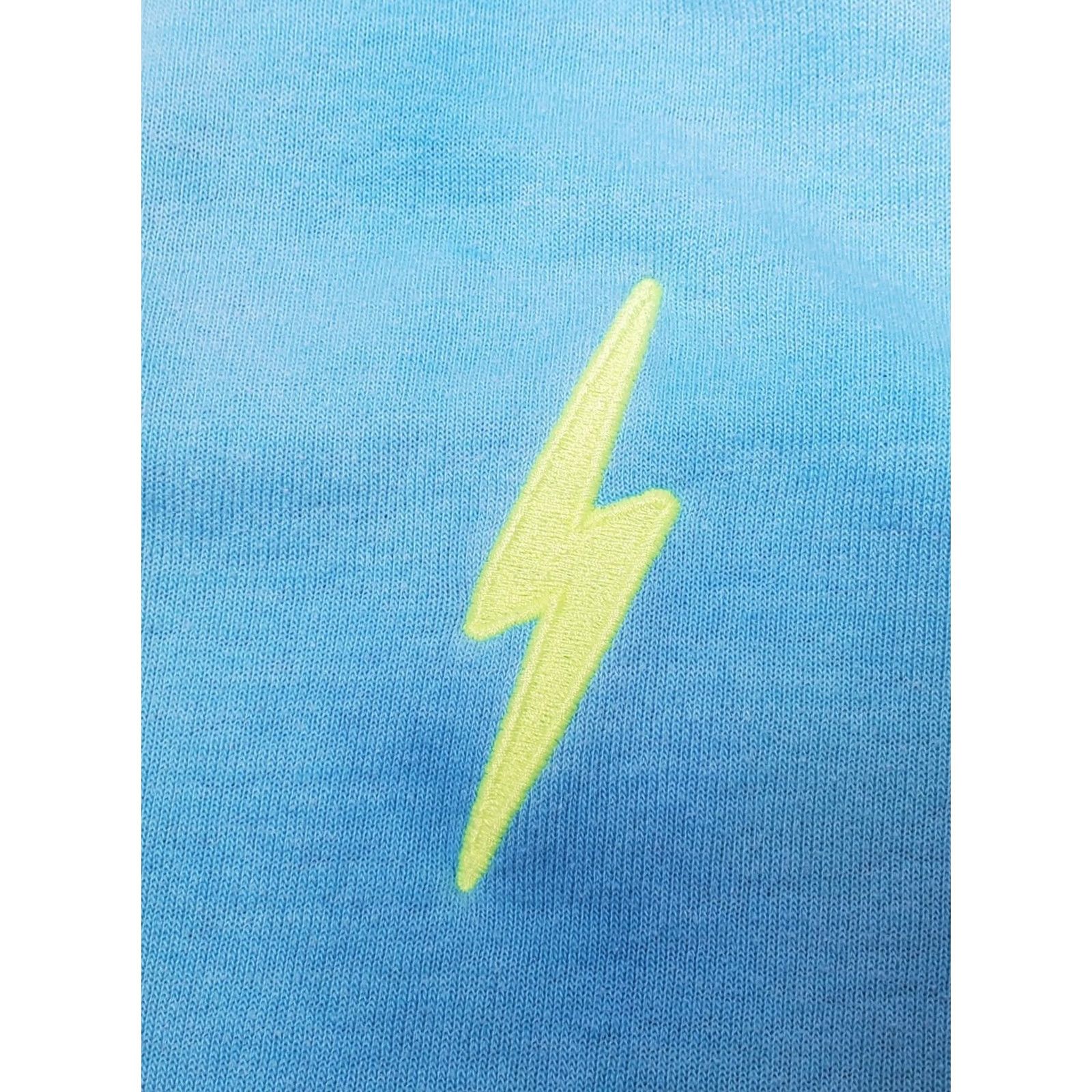 Aviator Nation Aviator Nation Bolt Sweatshirt Crewneck Blue Tie Dye 5 Stripe Women's S Pullover Knit Raglan Sleeve Casual Size S / US 4 / IT 40 - 4 Thumbnail