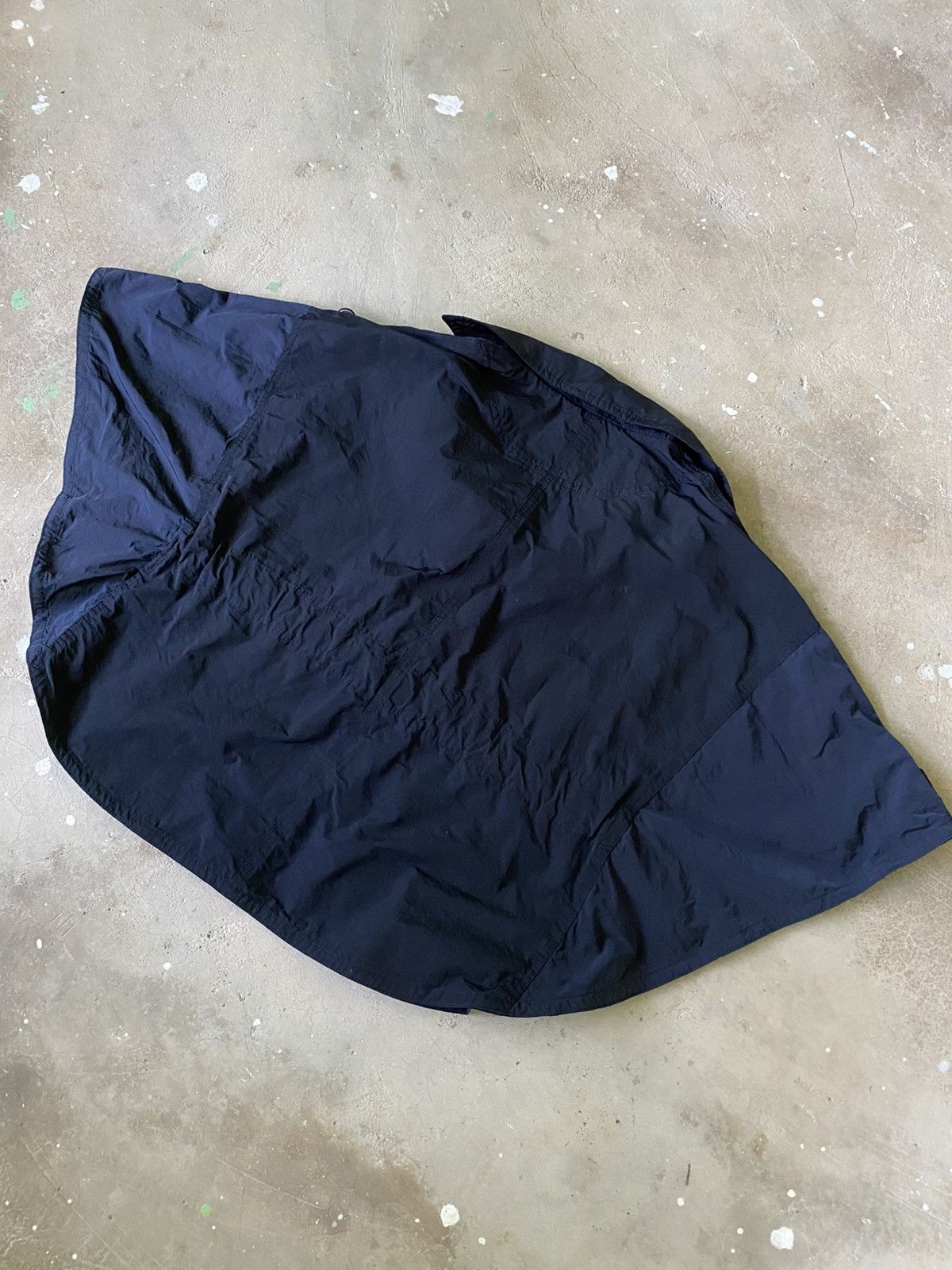 Japanese Brand M-Station Women Archive Tech Poncho Cape Navy Japan Size M / US 6-8 / IT 42-44 - 8 Thumbnail