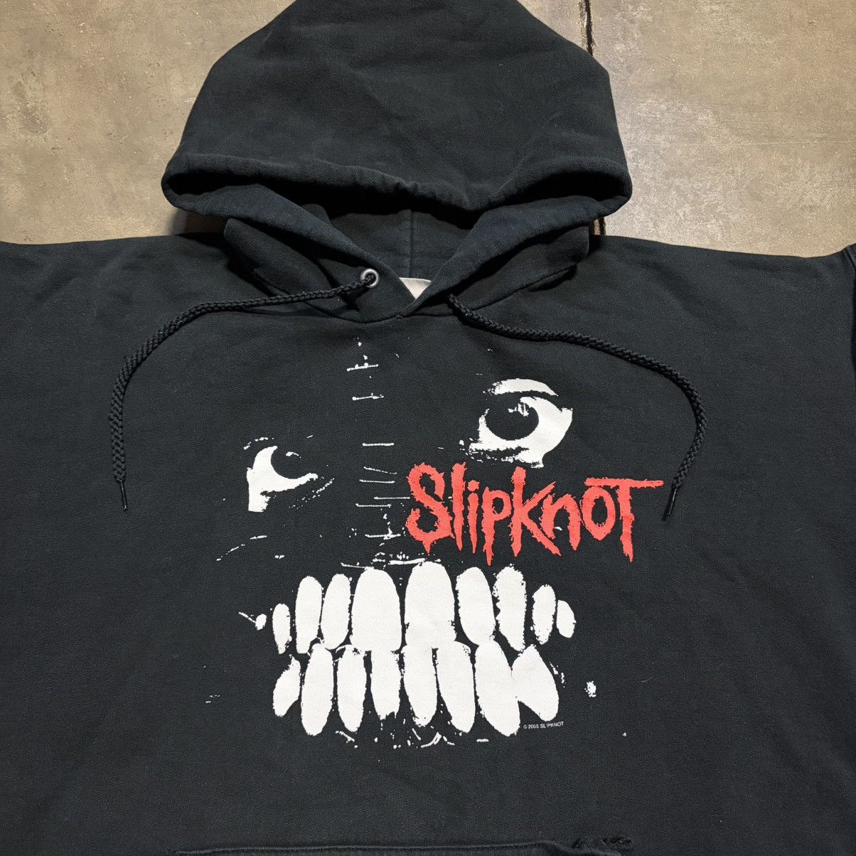 Slipknot Vintage Slipknot Hoodie Sweatshirt Maggot Face Grunge 2005 Size US L / EU 52-54 / 3 - 10 Thumbnail