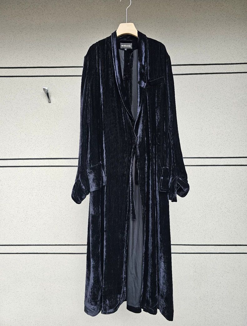 Ann Demeulemeester Ann Demeulemeester Men's and women's velour overcoats and Size M / US 6-8 / IT 42-44 - 1 Thumbnail