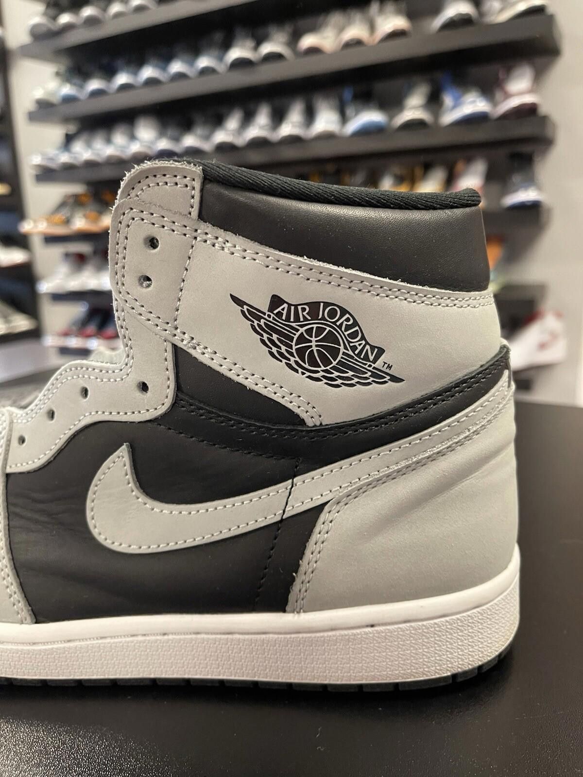 Jordan Brand Size 12 - Nike Air Jordan 1 Retro High Shadow 2.0 555088-035 Size US 12 / EU 45 - 5 Thumbnail