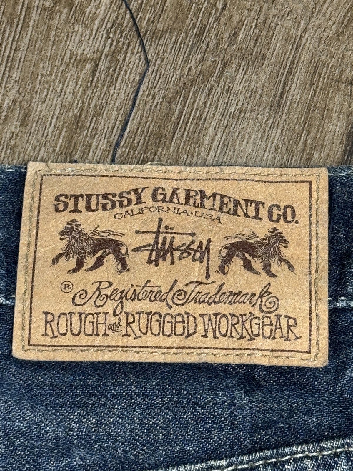 Stussy Stussy SS logo denim jeans. Size US 36 / EU 52 - 21 Thumbnail