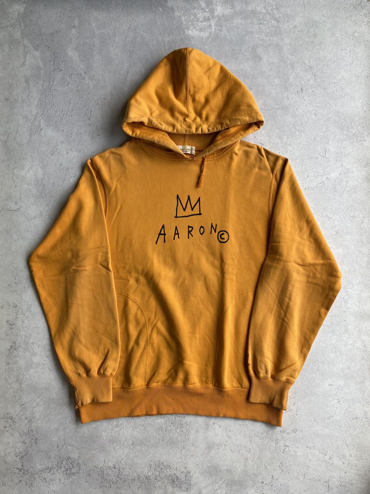 Vintage Vintage Jean Michel Basquiat AARON Hoodie Size US M / EU 48-50 / 2 - 1 Thumbnail