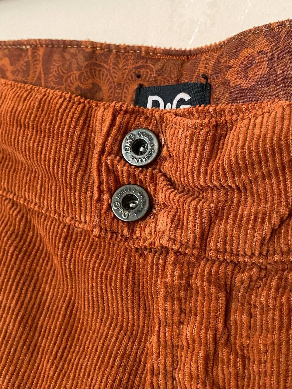 Dolce & Gabbana Dolce & Gabbana Jeans Big Logo Velvet Size 25" / US 0 / IT 36 - 7 Thumbnail