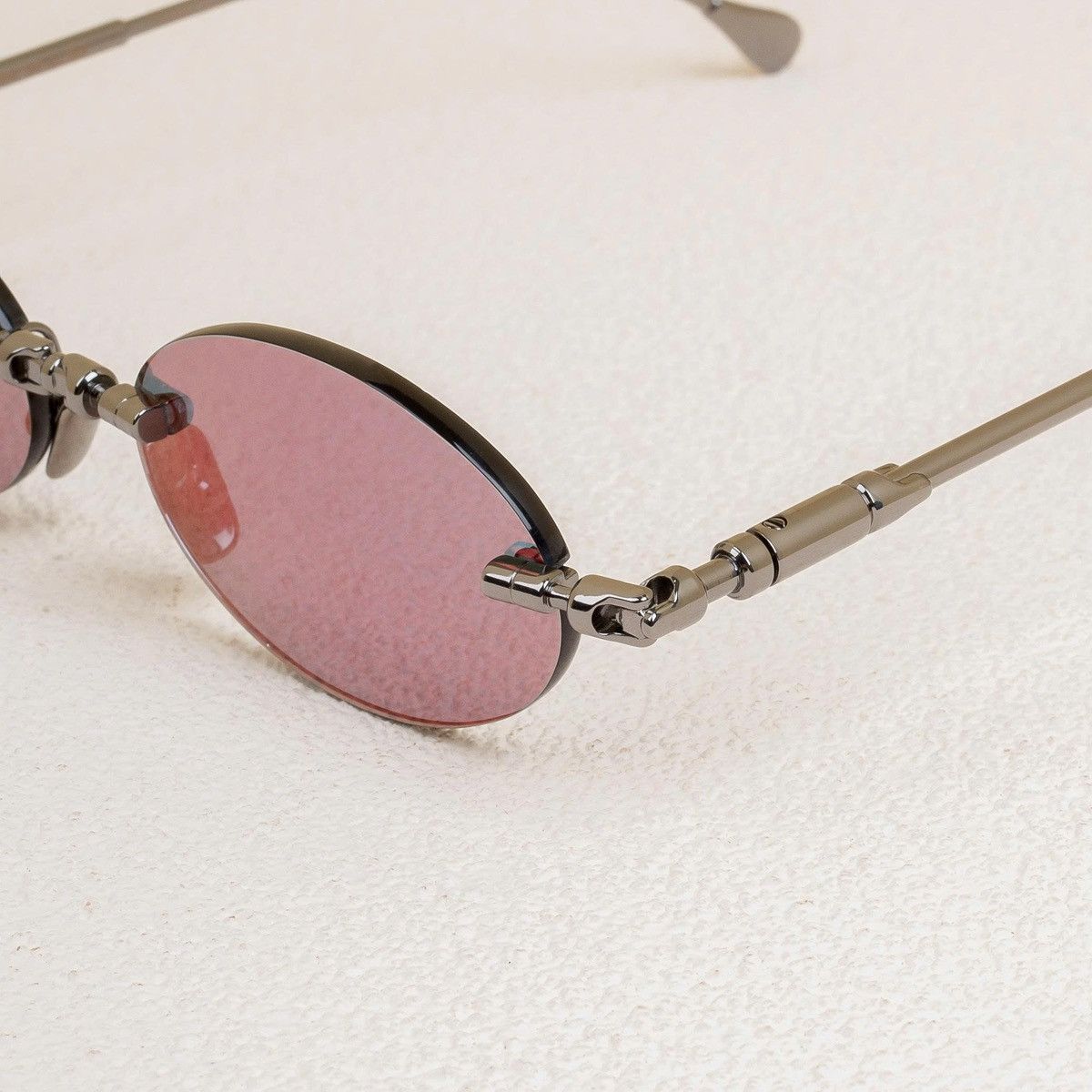 Kuboraum KUBORAUM H62 GM GUN METAL FLASH VIOLET BLUE SUNGLASSES Size ONE SIZE - 3 Thumbnail