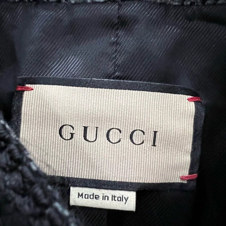 Gucci Gucci Clacard GG knitted jacket 2502-Nextarrow Size US XS / EU 42 / 0 - 3 Thumbnail