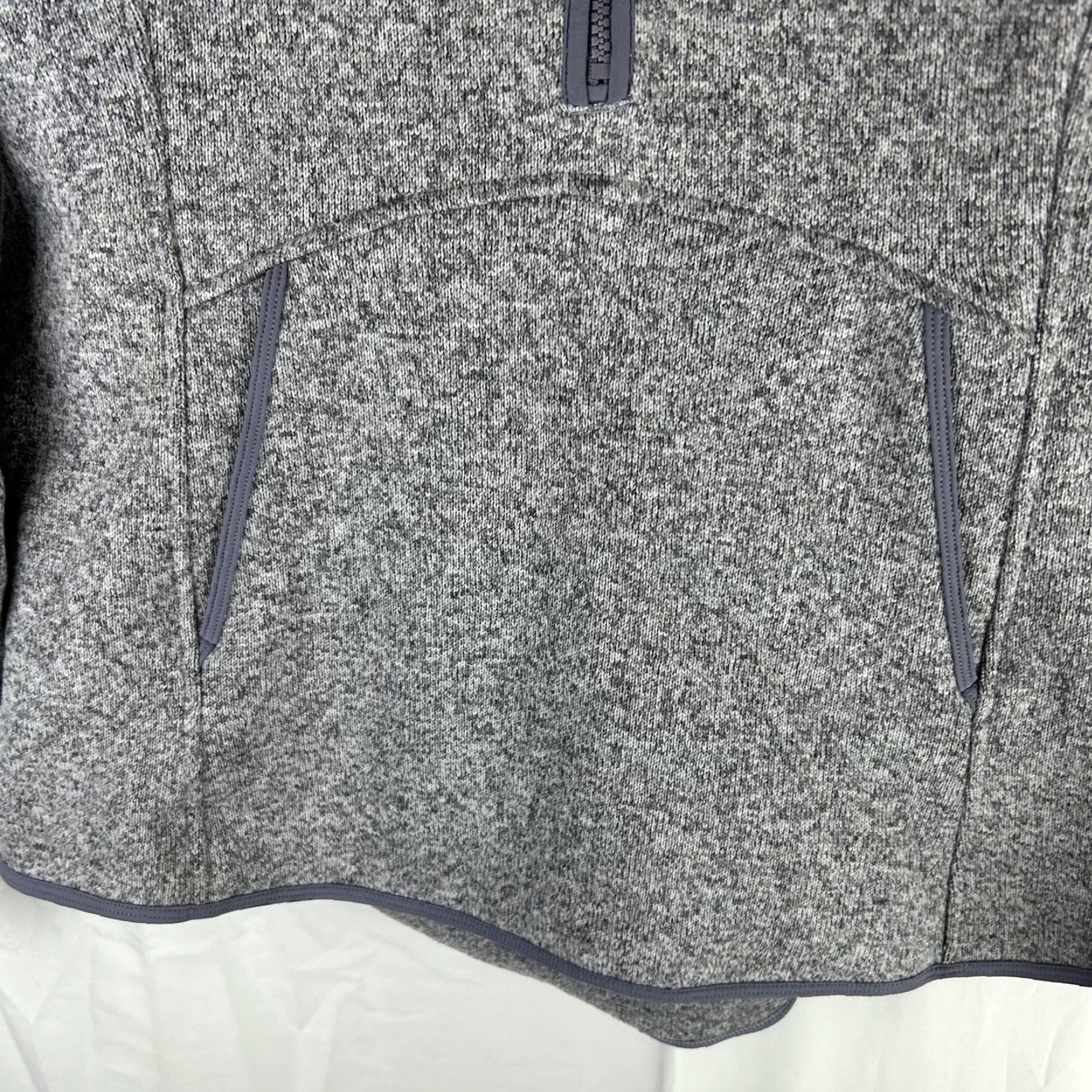 Lululemon Lululemon Fleece 1/2 Zip Hoodie Pullover Women Medium Gray Size M / US 6-8 / IT 42-44 - 6 Thumbnail