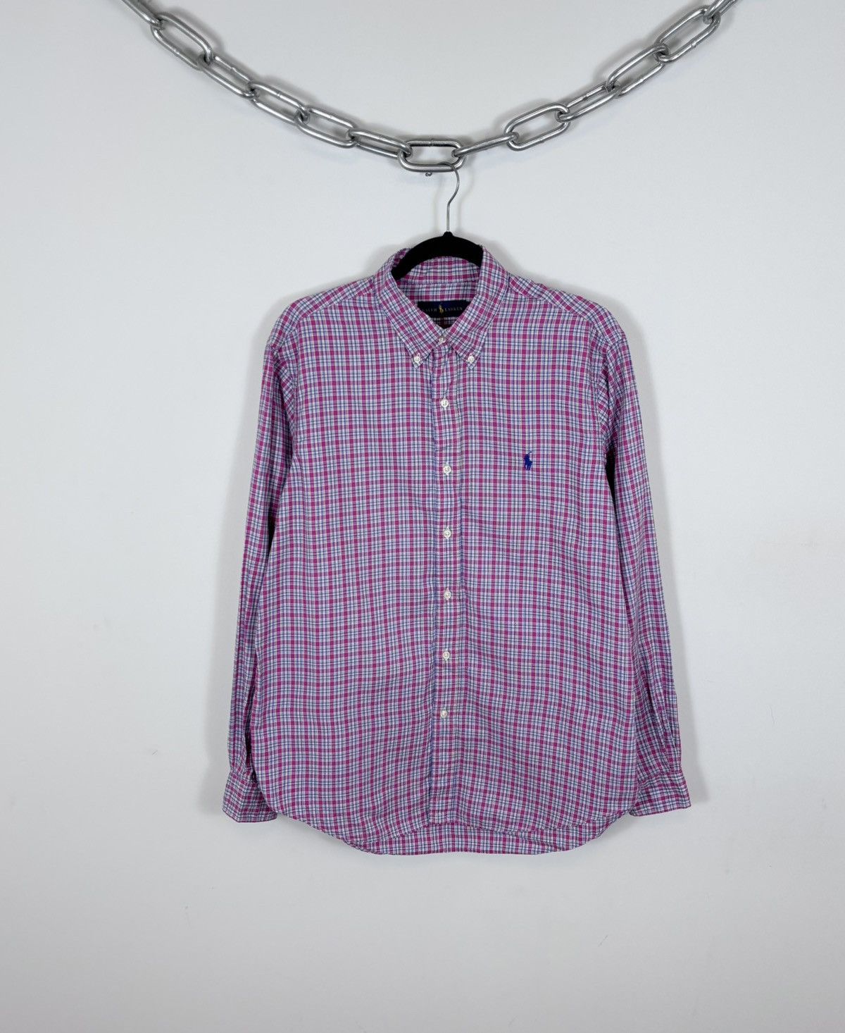 Ralph Lauren Ralph Lauren Men’s Tartan Check Preppy Button Down Shirt Size US L / EU 52-54 / 3 - 1 Thumbnail