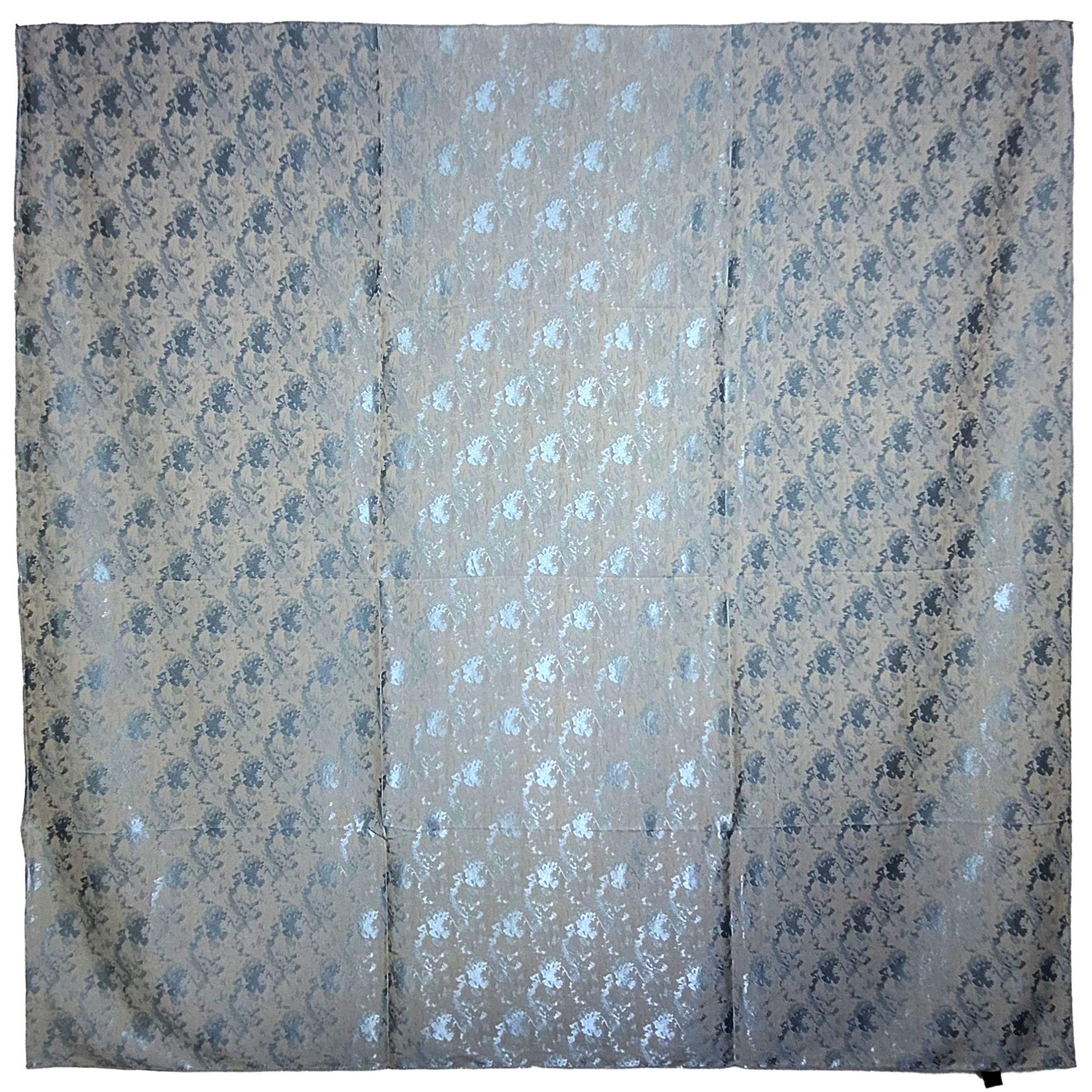 Other NWT Double-Sided Silk Scarf 52"x52" Large Square Wrap 3008 Size ONE SIZE - 2 Thumbnail