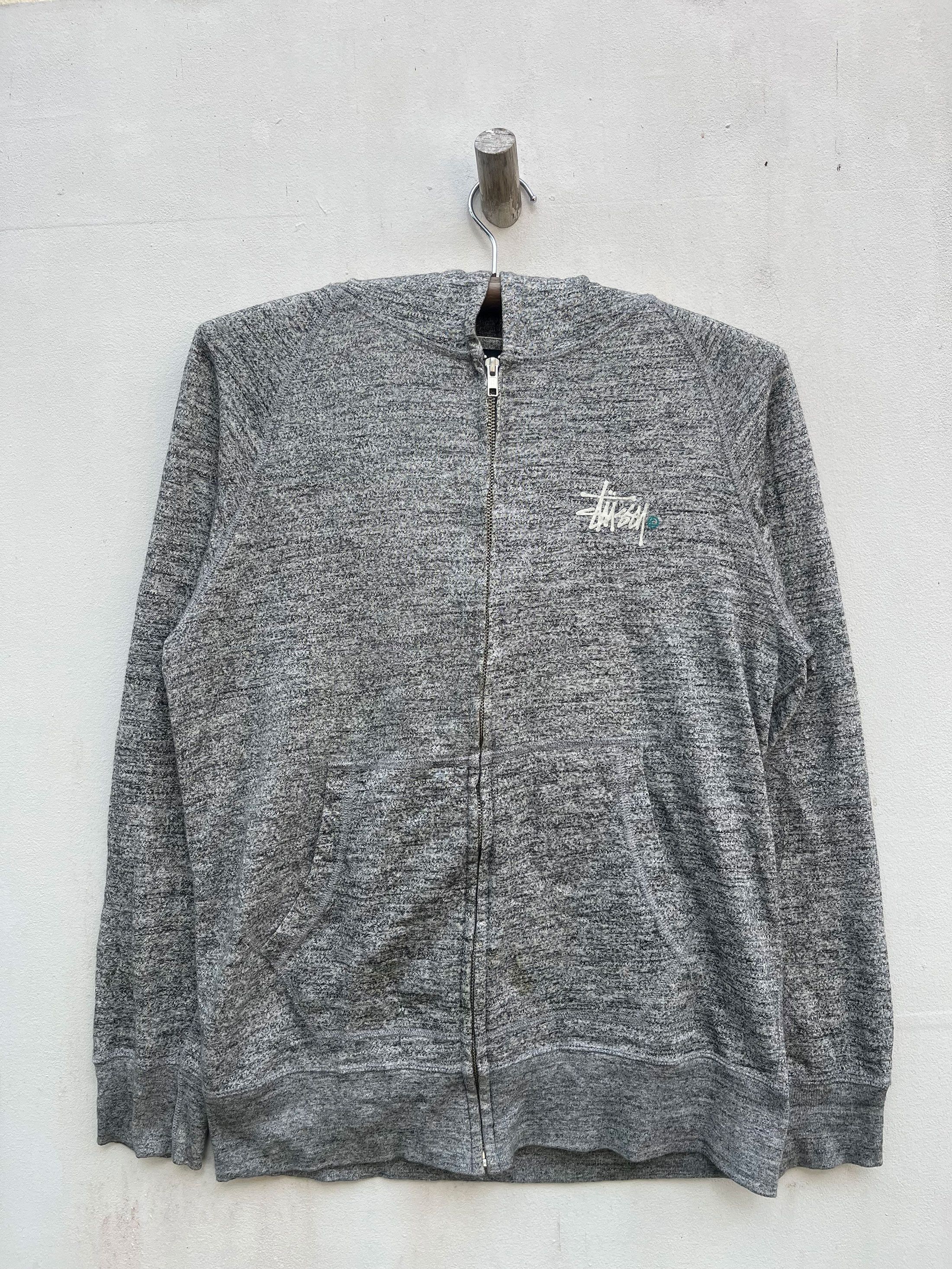 Stussy Stussy Zipper Hoooded Sweater Warm UV Printing Size US M / EU 48-50 / 2 - 1 Thumbnail