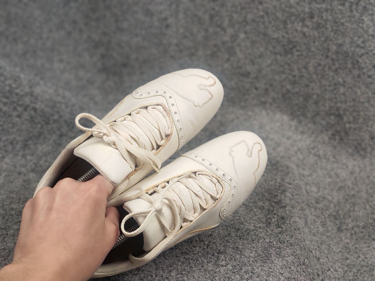 Puma Vintage Puma Sela Speedcat Y2K Leather low top Sneakers Size US 7 / IT 37 - 17 Thumbnail