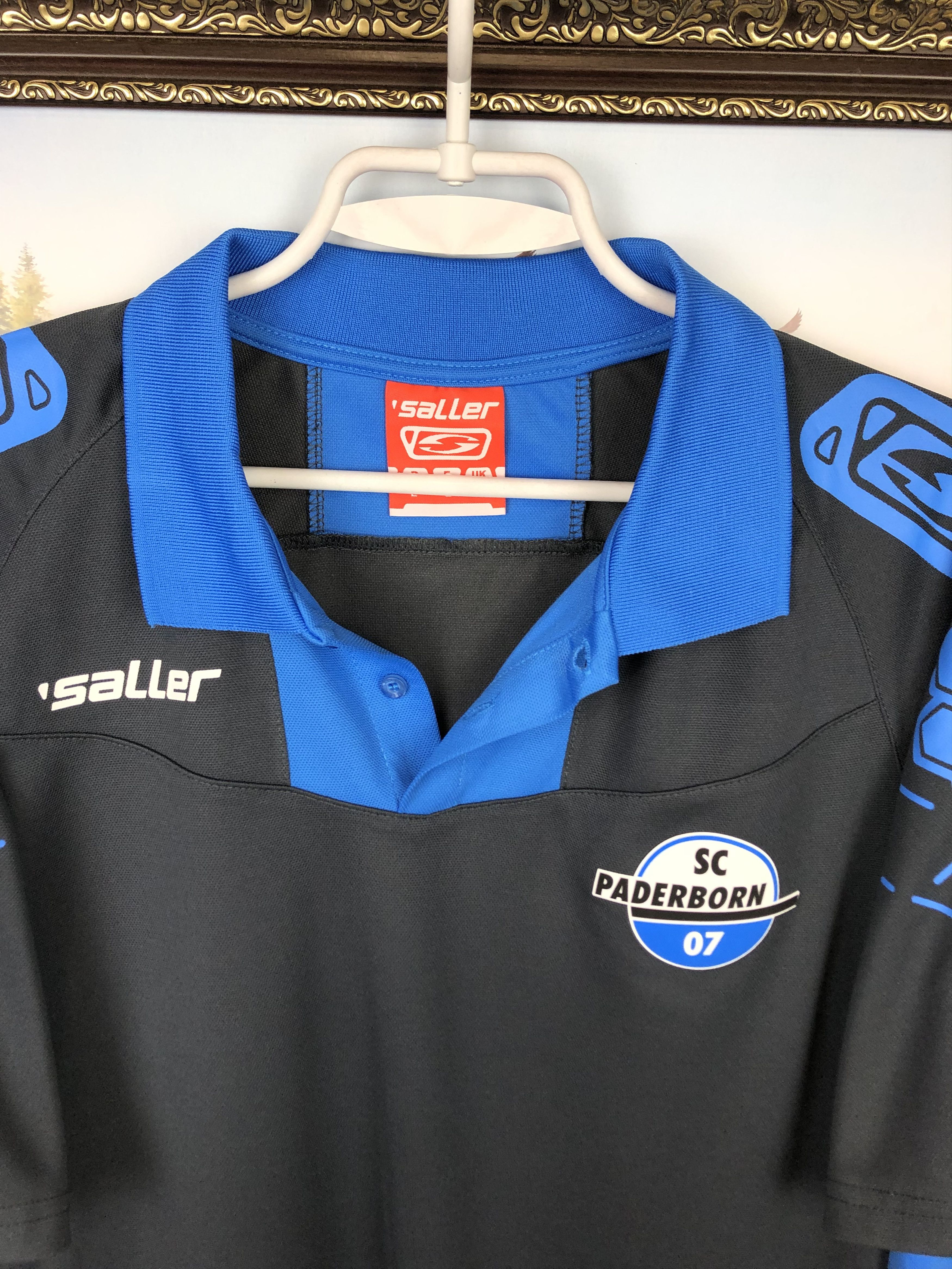 Vintage Vintage Saller Paderborn Football Shirt Soccer Jersey Size US L / EU 52-54 / 3 - 3 Thumbnail