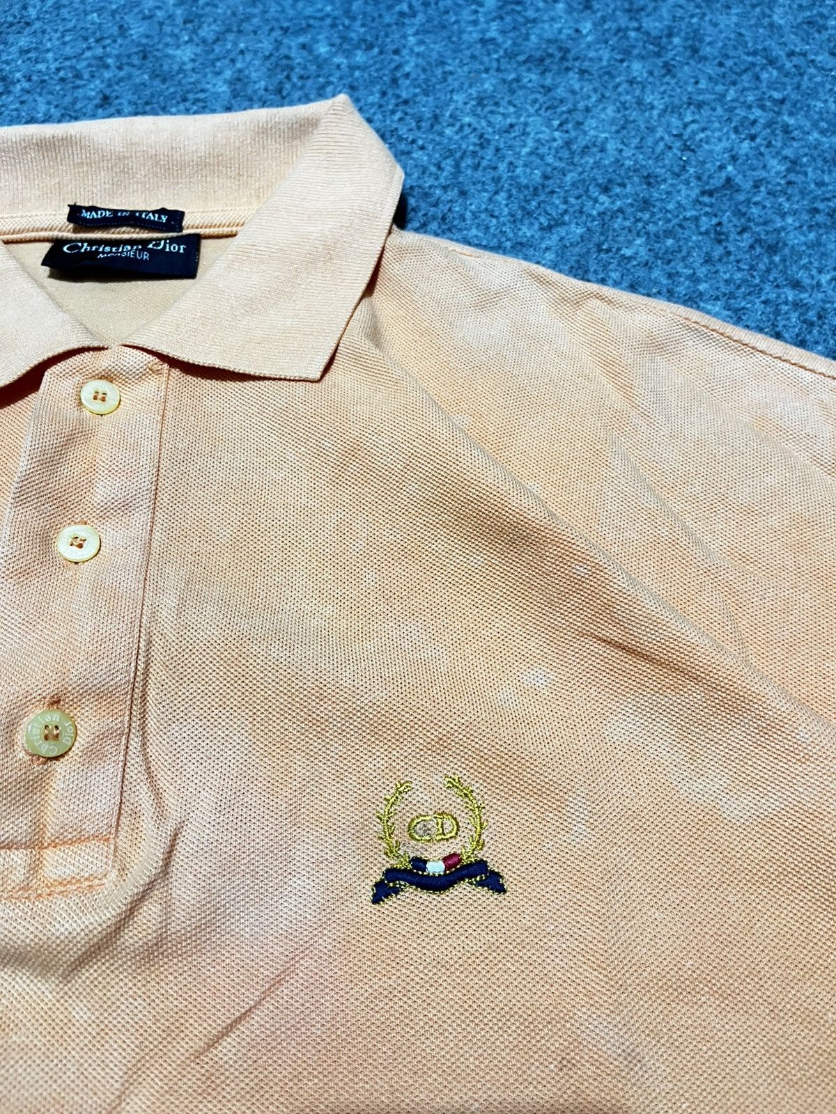 Christian Dior Monsieur Vintage Polo Shirt Christian Dior Monsieur Size US L / EU 52-54 / 3 - 11 Thumbnail