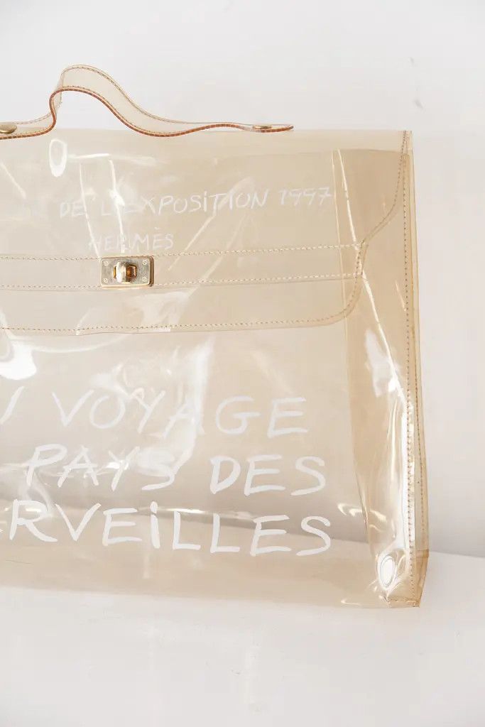 Hermes 1997 transparent Kelly 35 bag Size ONE SIZE - 4 Thumbnail