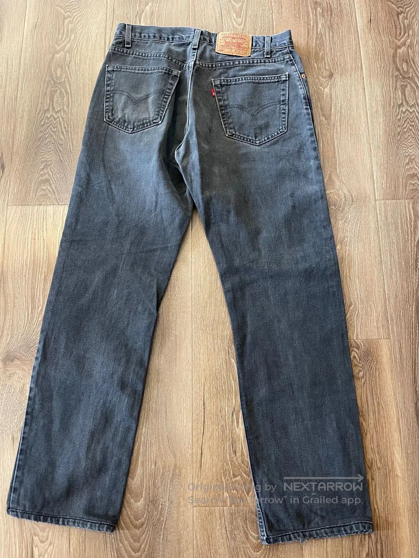 Other Vintage Levi's 505 Black Jeans. Size US 31 - 2 Thumbnail