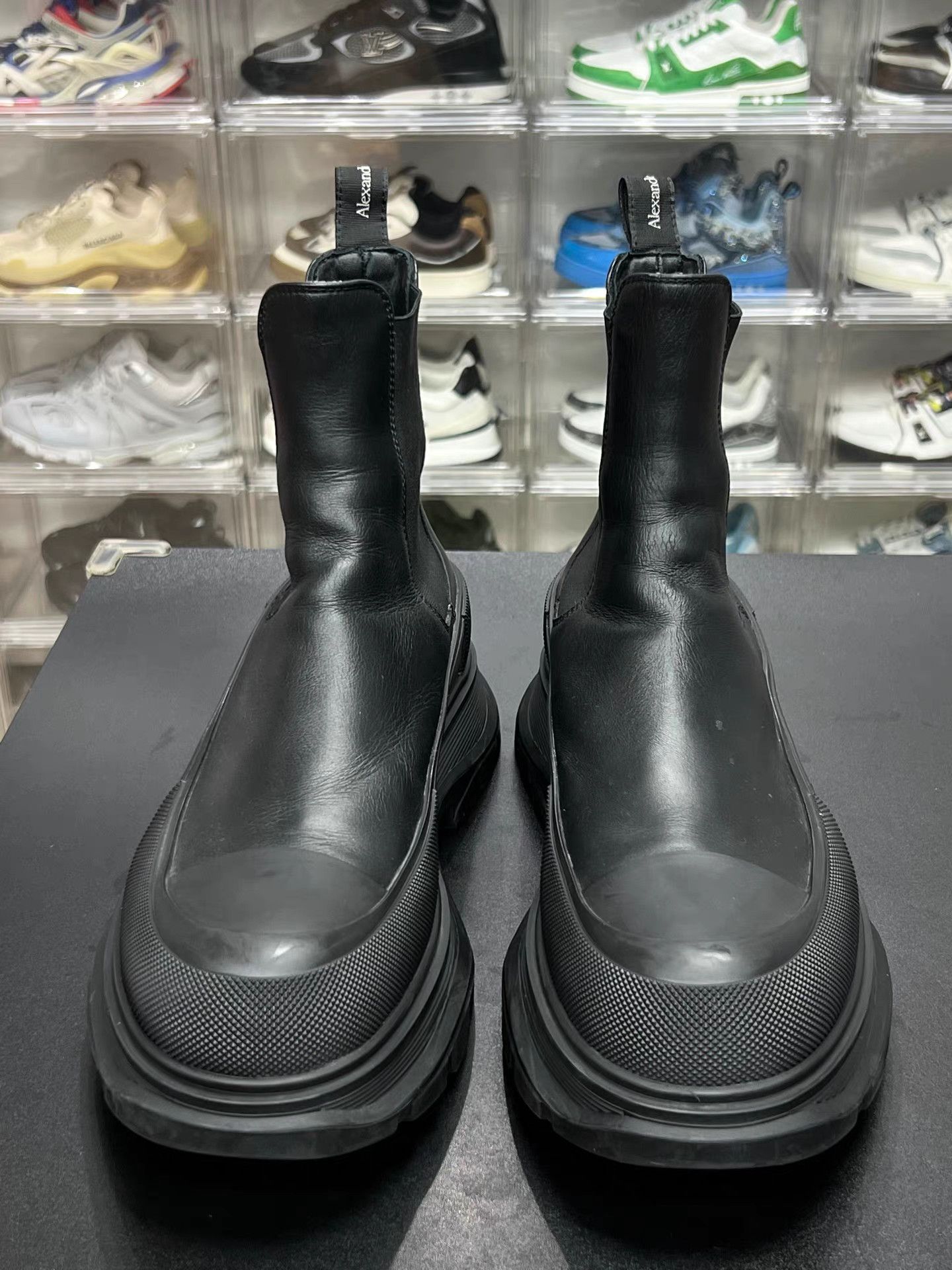 MCQ MCQ Alexander McQueen High Top Chelsea Boots K15 Size US 11 / EU 44 - 2 Thumbnail