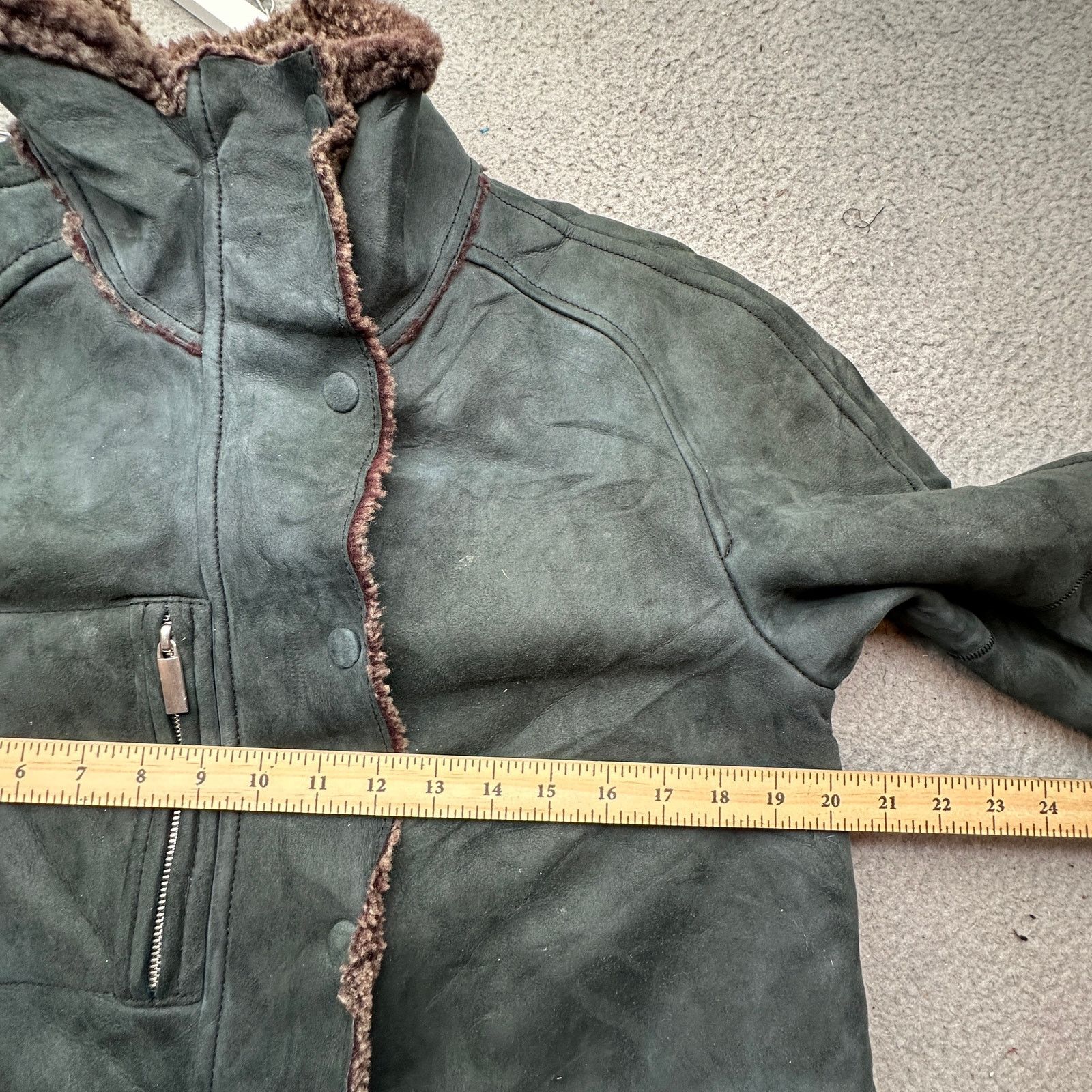 Sinclair Global Vintage Sinclair Genuine Sheep Shearling Coat Men 42 Italy Size US M / EU 48-50 / 2 - 6 Thumbnail