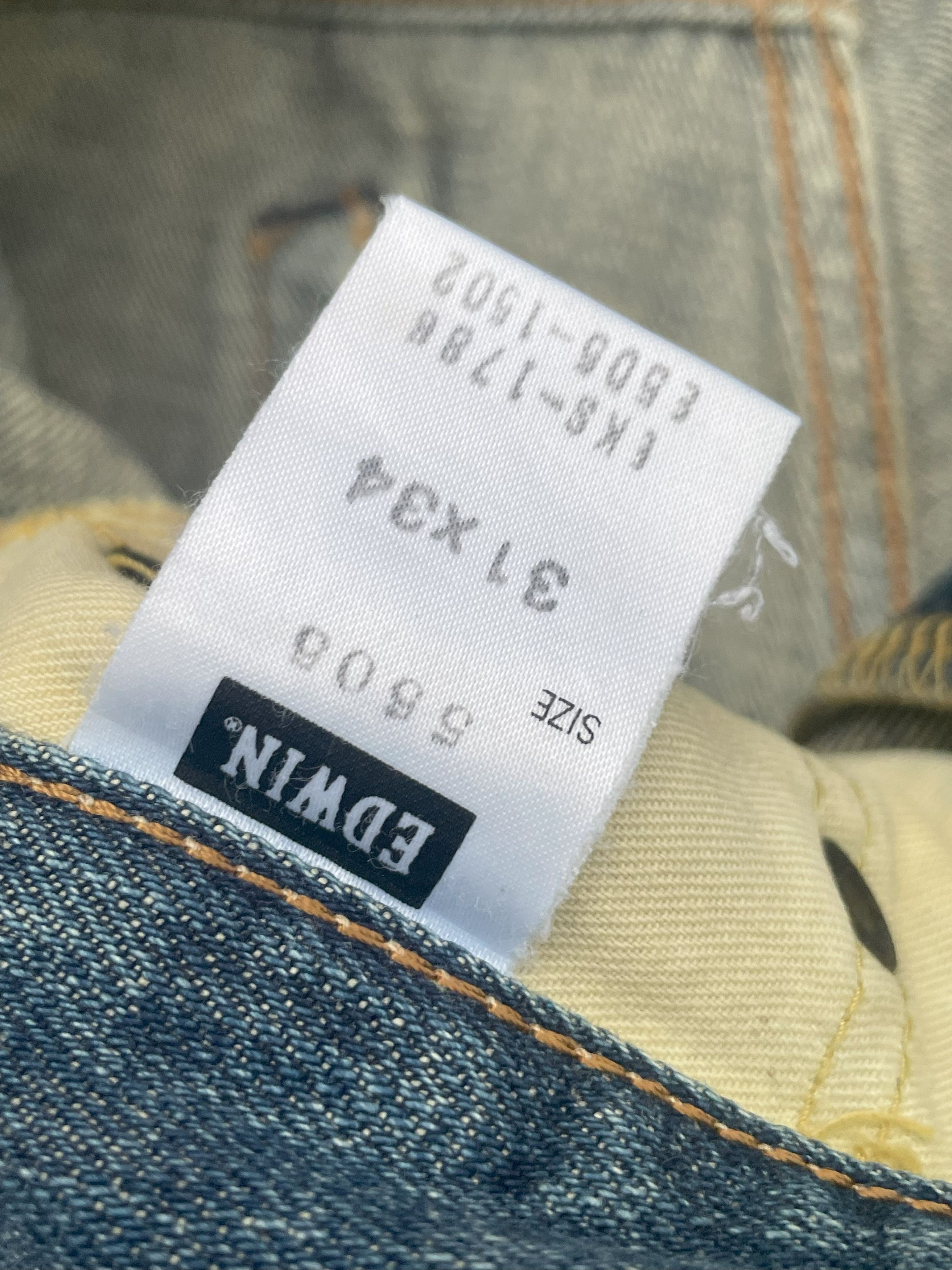 Edwin Vintage Edwin 505X Selvedge Denim Size US 31 - 12 Thumbnail