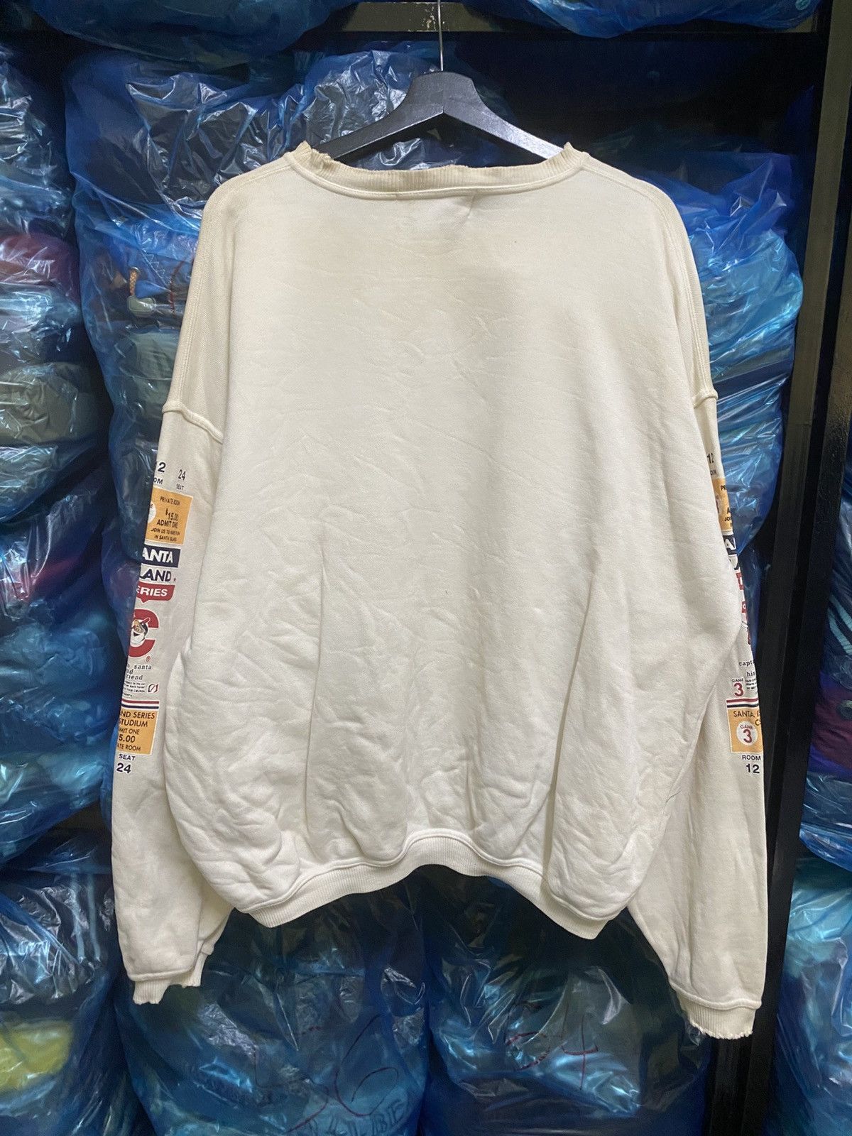 Vintage Vintage Captain Santa Baseball Graphic Sweatshirt Made Japan Size US XL / EU 56 / 4 - 8 Thumbnail