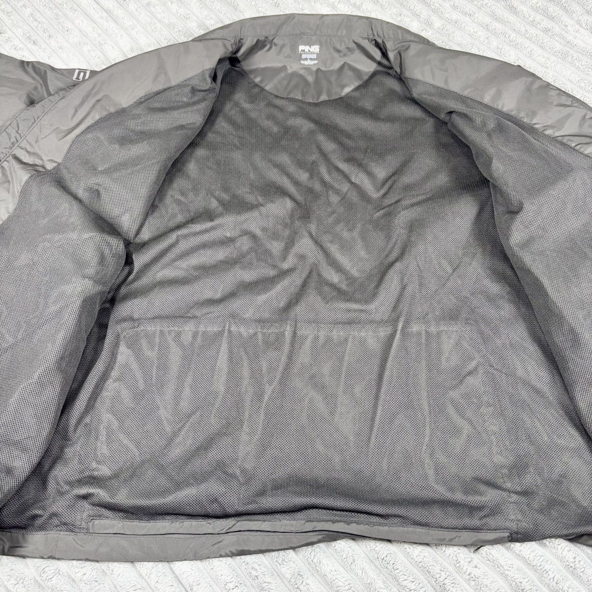 PING Ping Golf Jacket Men L BLK Performance Dynamics Windbreaker Size US L / EU 52-54 / 3 - 6 Thumbnail