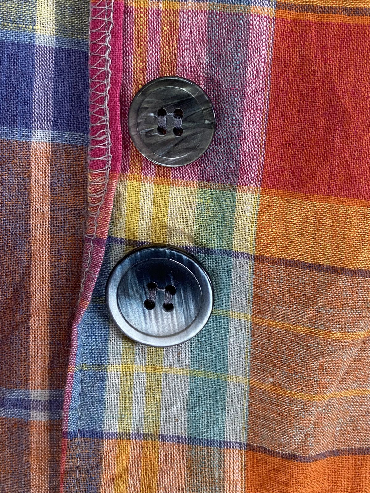 Japanese Brand Rare FIFTH STREET indies Madras Cardigan Size US XXL / EU 58 / 5 - 19 Thumbnail