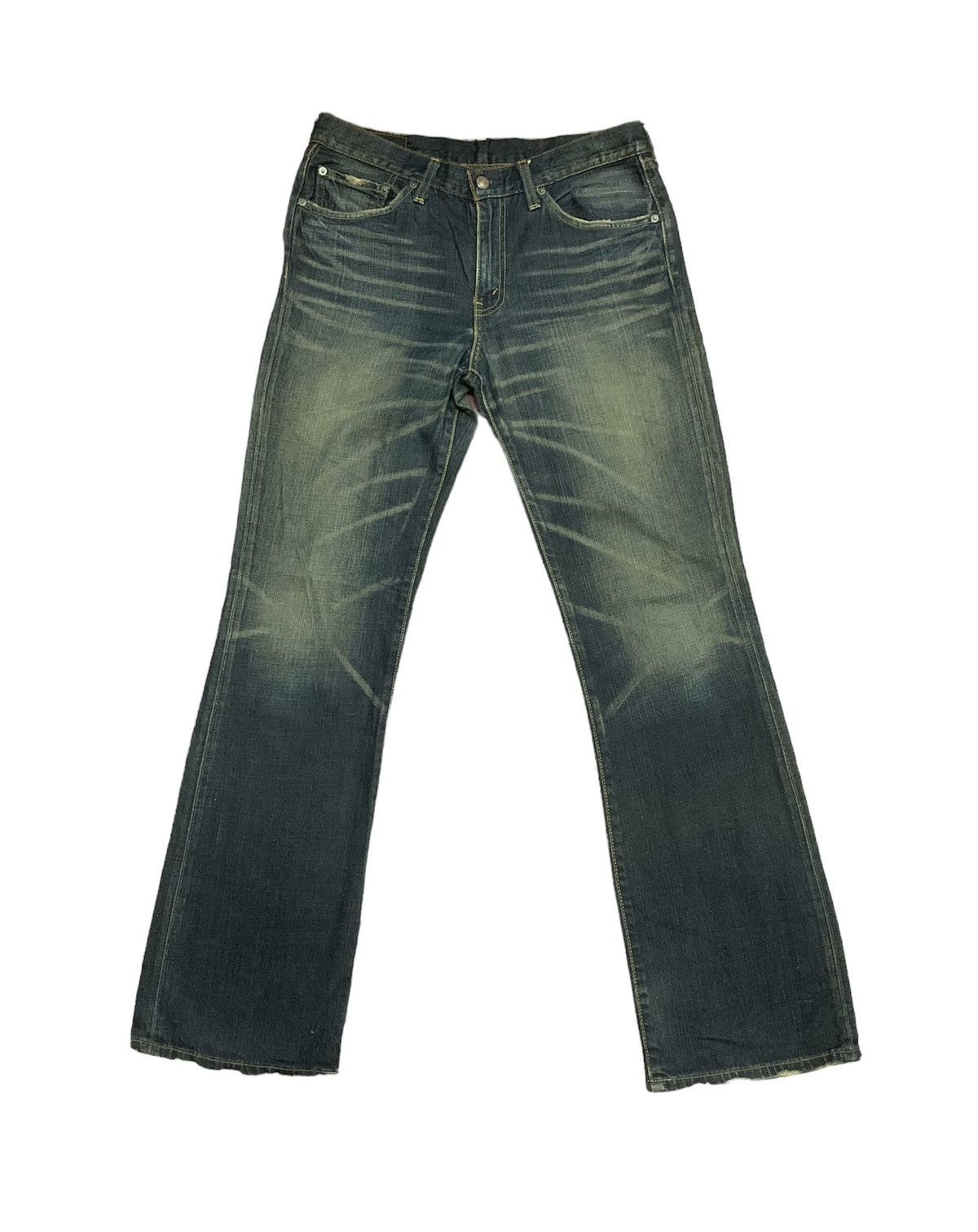 Levi's Vintage Levi’s 517 Flared Faded Wash Jeans Denim Size US 33 - 1 Thumbnail