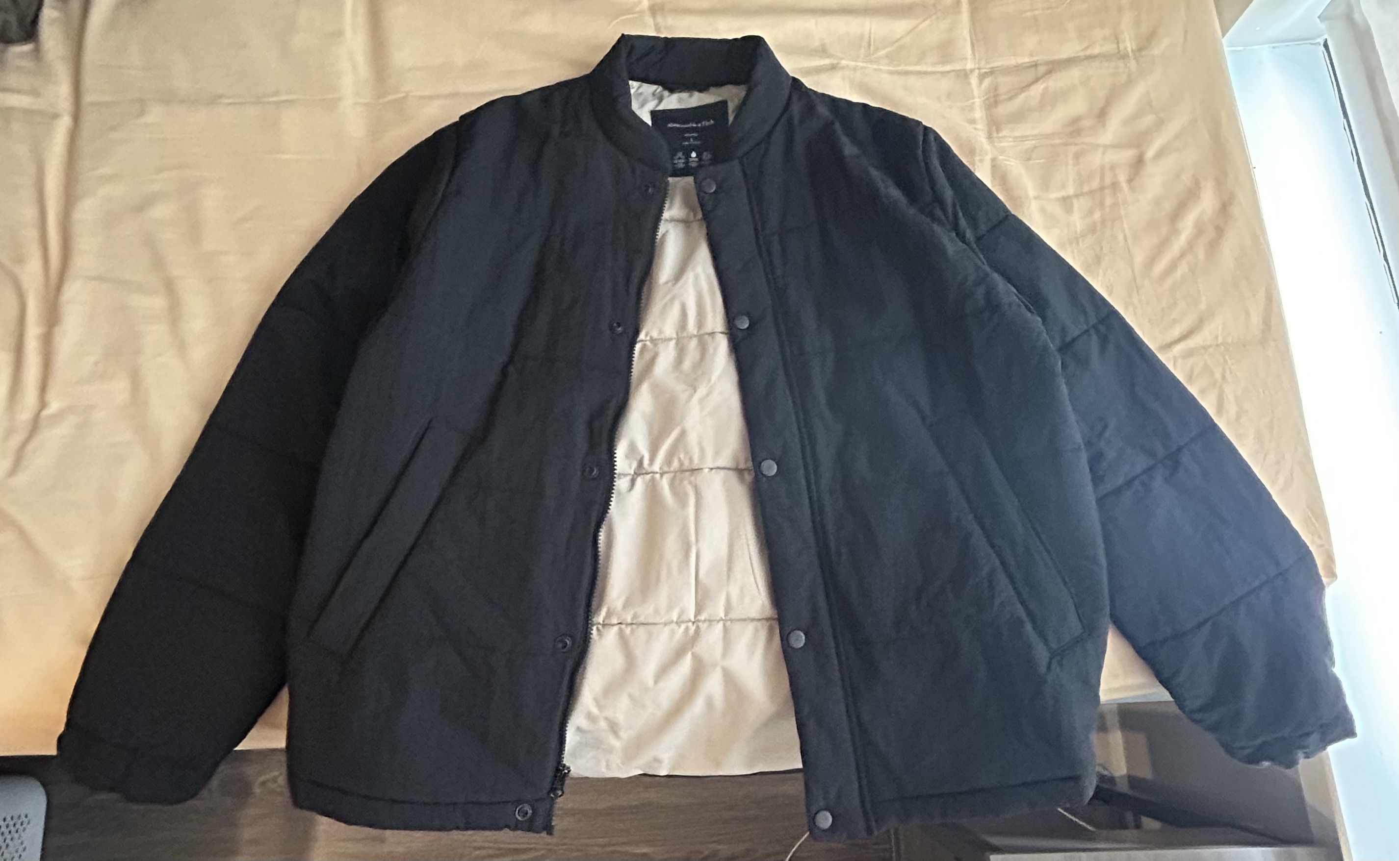 Abercrombie & Fitch Abercrombie Winter Light Jacket Size US L / EU 52-54 / 3 - 4 Thumbnail