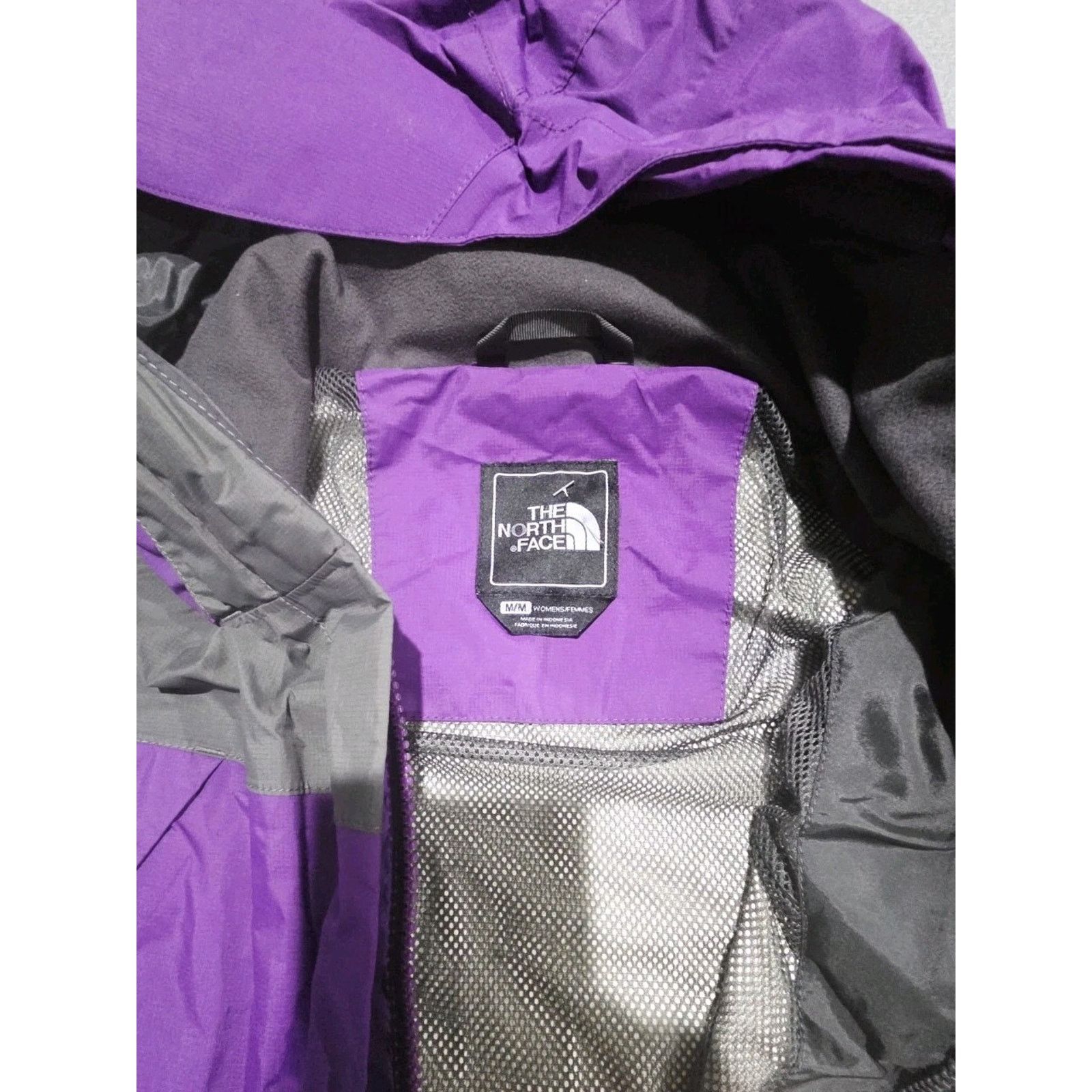 The North Face North Face Jacket Womens M Purple Full Zip Goretex Hooded Size M / US 6-8 / IT 42-44 - 6 Thumbnail
