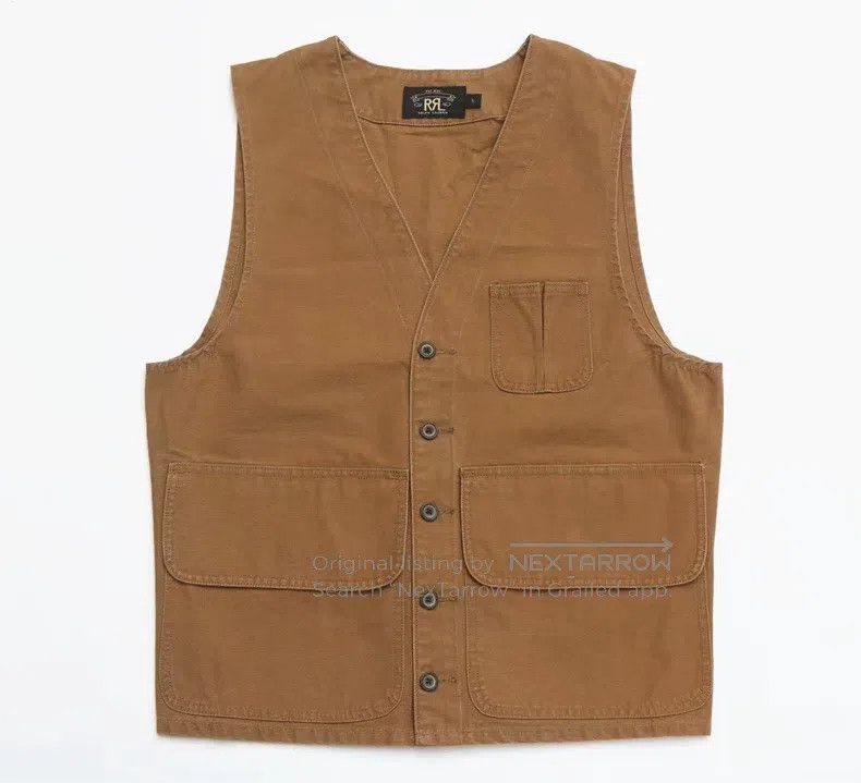 RRL Ralph Lauren RRL Ralph Lauren 2014 vintage retro aged dark khaki canvas Size US S / EU 44-46 / 1 - 1 Thumbnail