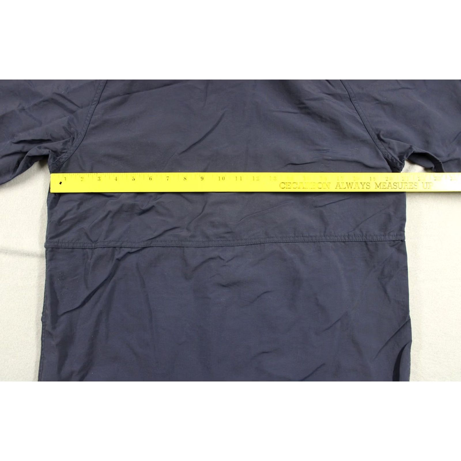 Vintage LL Bean Jacket Mens Small Navy Blue Hooded Nylon Pullover Windbreaker Outdoors Size US S / EU 44-46 / 1 - 7 Thumbnail