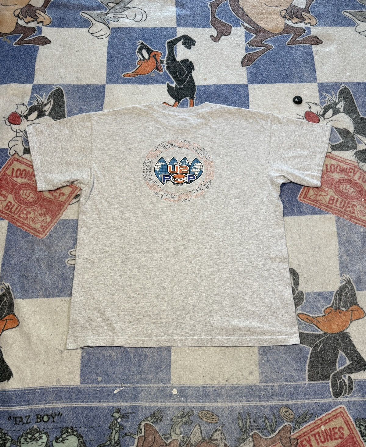 Band Tees Vintage U2 tee Size US XL / EU 56 / 4 - 3 Thumbnail