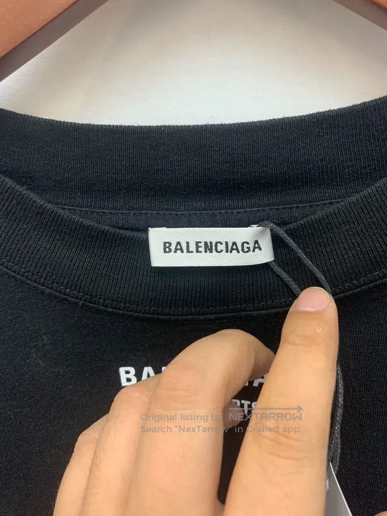 Balenciaga Balenciaga WFP Collaboration Black Short Sleeve T-Shirt, S Size US S / EU 44-46 / 1 - 3 Thumbnail