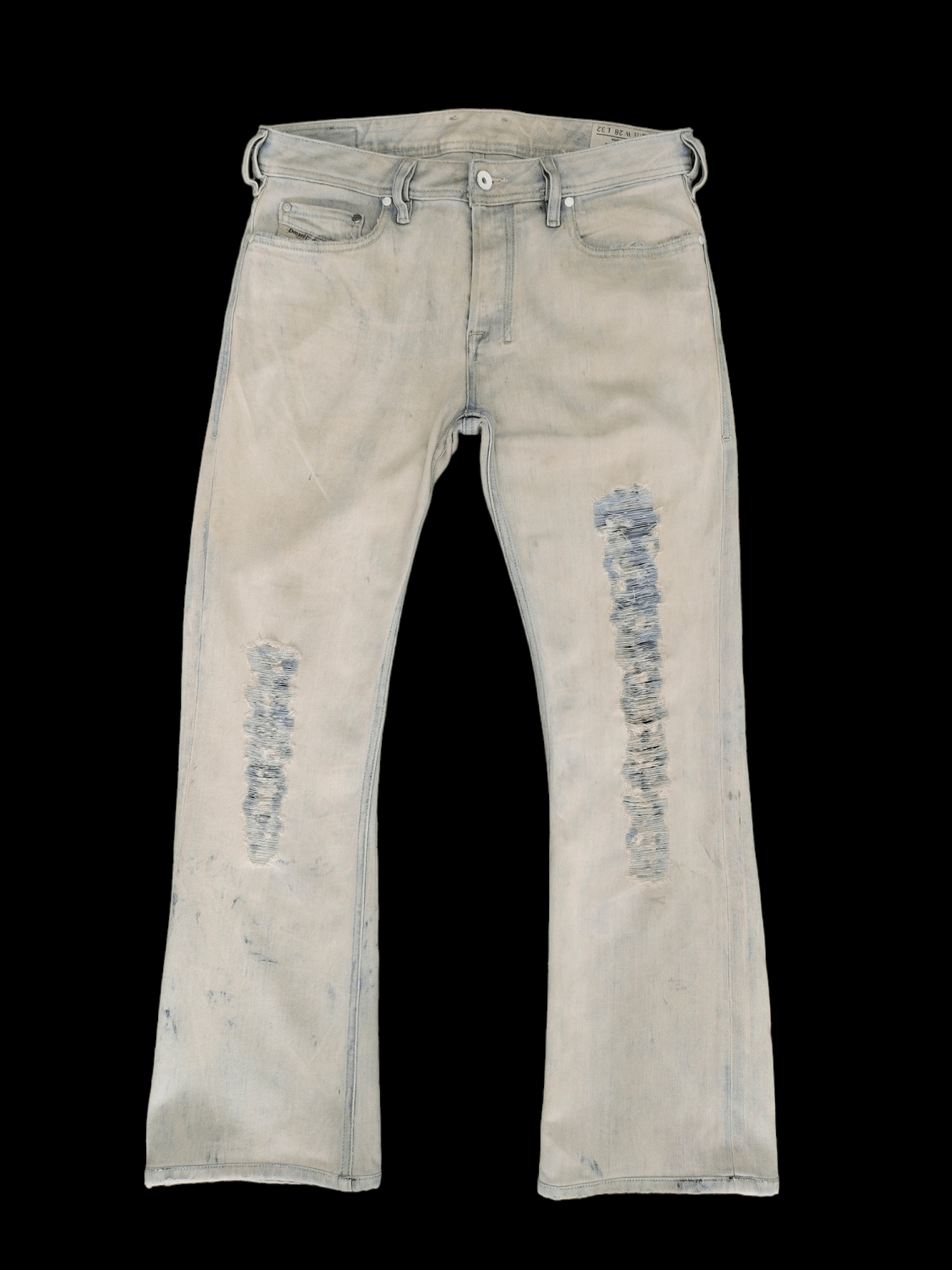 Diesel Flare Jeans Vintage Diesel Zatiny Denim Boot Cut Streetwear Size US 30 / EU 46 - 2 Thumbnail
