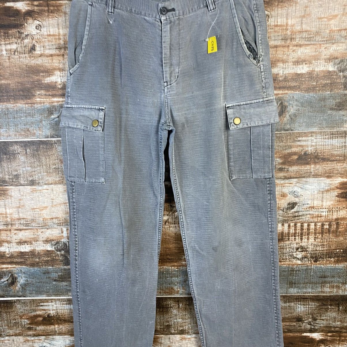 Oshkosh DL Osh Kosh Gray Cargo Multipocket Pants #C1135 Size US 33 - 5 Thumbnail