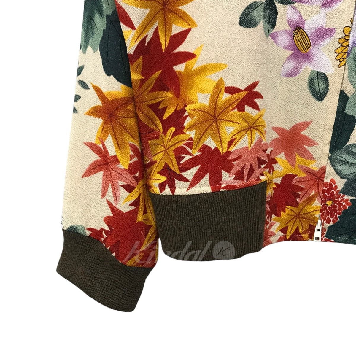 Yohji Yamamoto Flower pattern Japanese pattern blouson FV-J29-873 Size M / US 6-8 / IT 42-44 - 4 Thumbnail