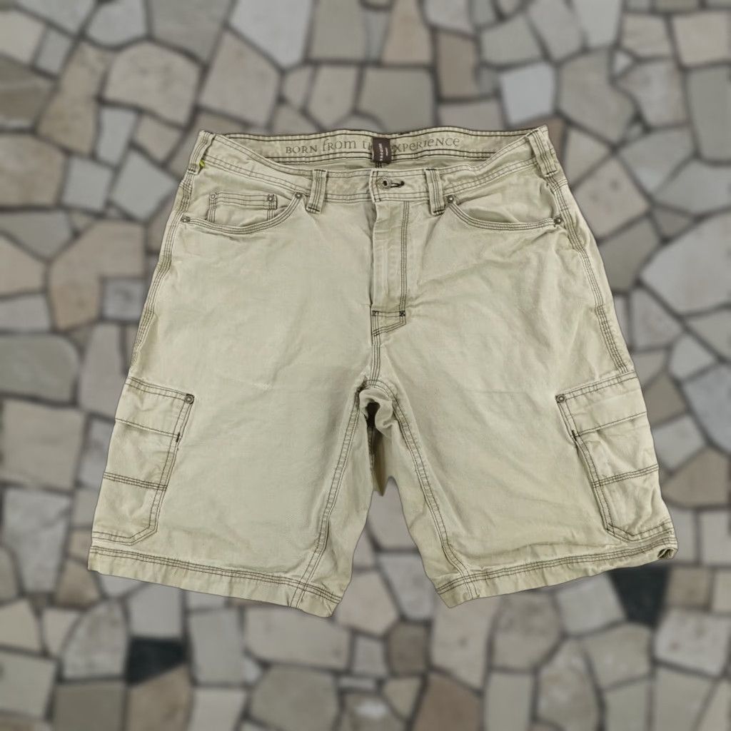 Prana VINTAGE prAna Cargo Shorts Mens 36 Brown Relaxed Fit Organic Cotton Trail Outdoor Size US 36 / EU 52 - 1 Thumbnail