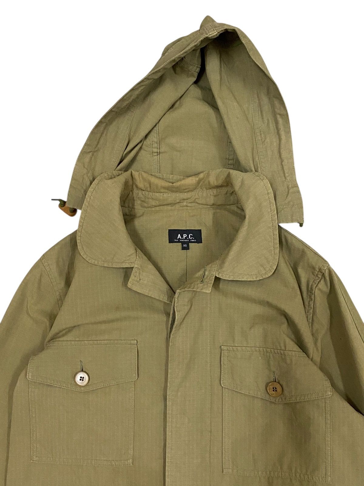 A.P.C. Vtg A.P.C Parka Military Jacket Size US M / EU 48-50 / 2 - 3 Thumbnail