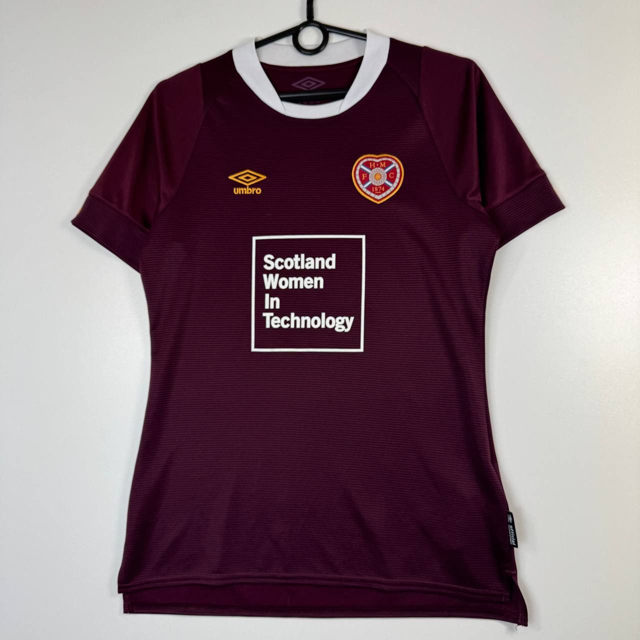 Umbro Umbro Heart Of Midlothian Home Shirt Scotland Women Size M Size M / US 6-8 / IT 42-44 - 1 Thumbnail