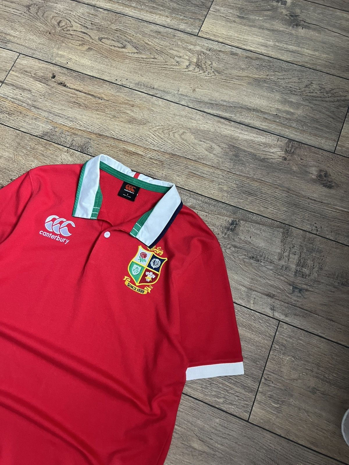Canterbury of New Zealand Canterbury British & Irish Lions Rugby Polo Shirt Size US L / EU 52-54 / 3 - 2 Thumbnail