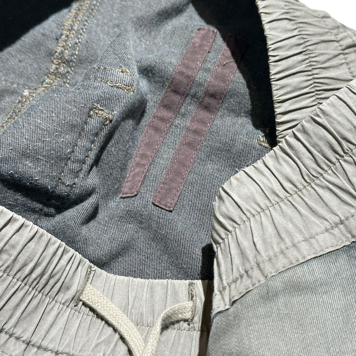 Rick Owens Drkshdw Hustler adjustable waist denim pant Size US 31 - 8 Thumbnail