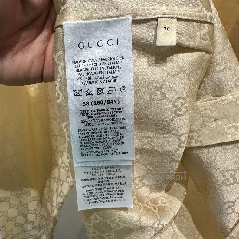 Gucci Gucci Full-print double G silk long-sleeved shirt Size XS / US 0-2 / IT 36-38 - 4 Thumbnail
