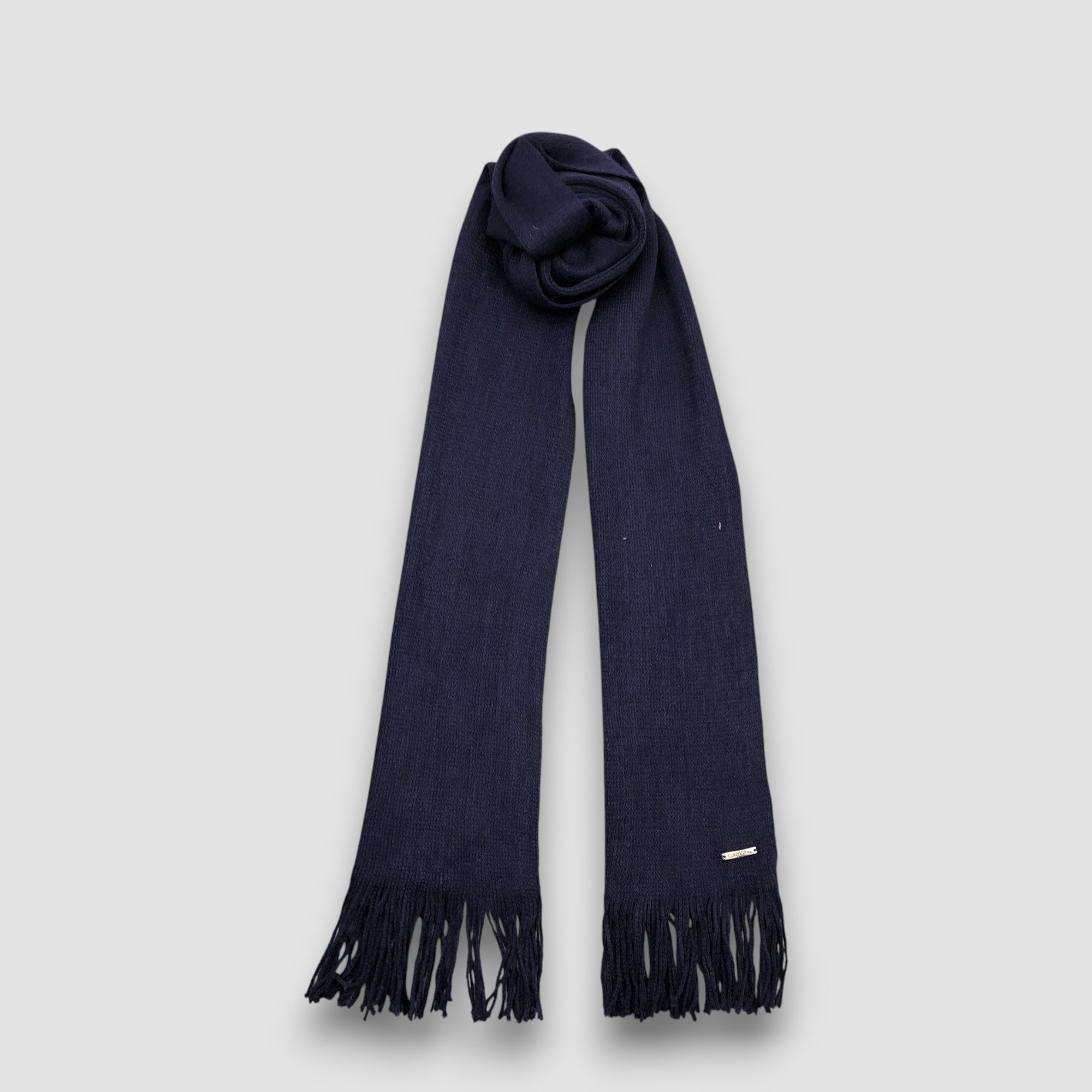 Calvin Klein Vintage Calvin Klein Scarf Muffler Knit Wool Scarves Size ONE SIZE - 1 Thumbnail