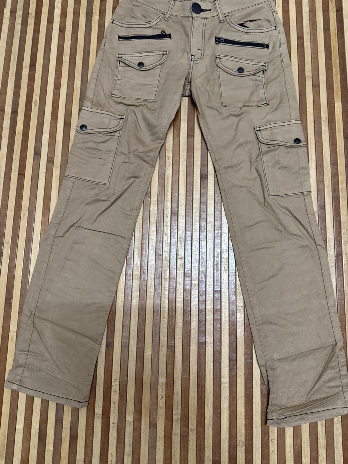 Lee Lee Japan Style Bush Pocket Cargo Pants Streetwear / W28X31 Size US 28 / EU 44 - 4 Thumbnail