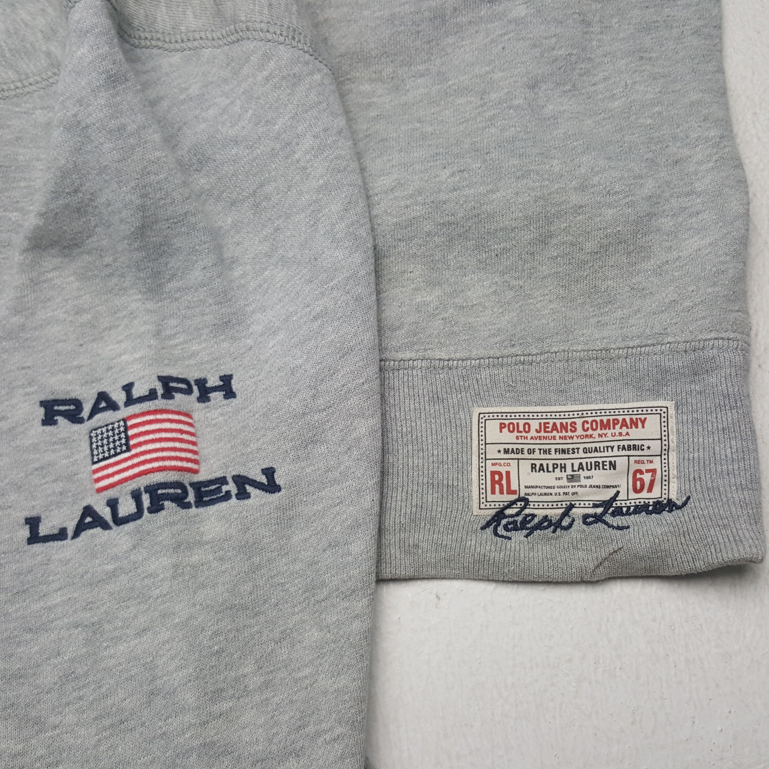 Polo Ralph Lauren × Vintage Vintage Polo Jean by Ralph Lauren Company Sweatshirt Size US XL / EU 56 / 4 - 9 Thumbnail