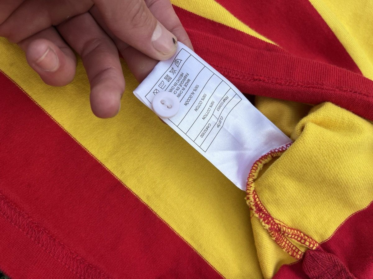 DHL Rare DHL x HSBC Rugby Polo Shirt Striped Vintage L Size US L / EU 52-54 / 3 - 9 Thumbnail