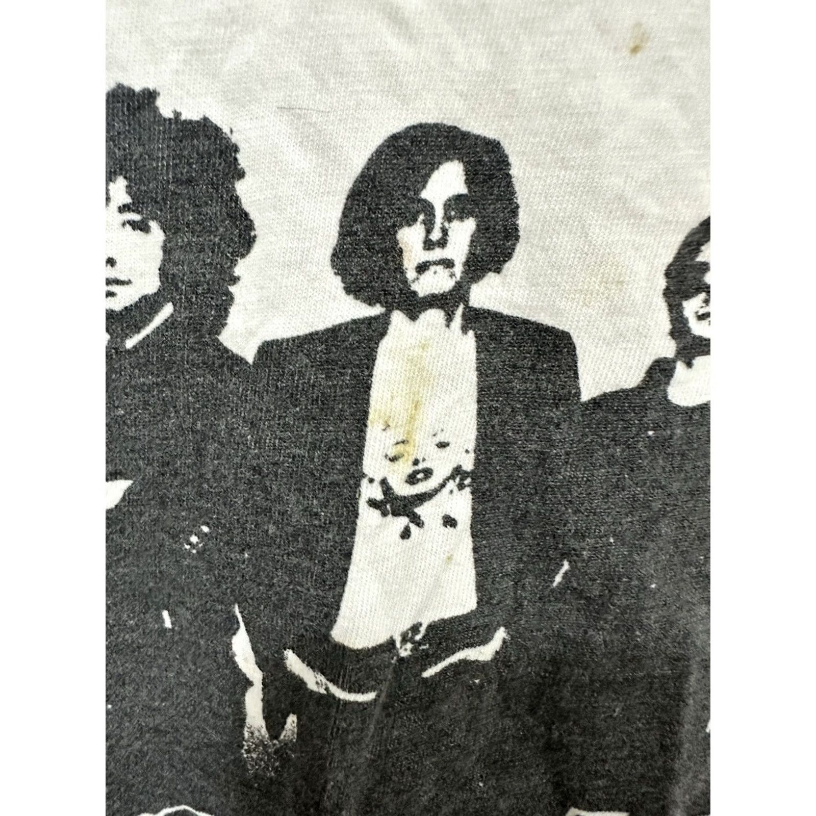 Vintage RARE VTG The Strokes Promo Concert Tour Band Worn Thin T-Shirt XL Men White Distressing, Arctic Monkeys, Kings of Leon Size US XL / EU 56 / 4 - 6 Thumbnail