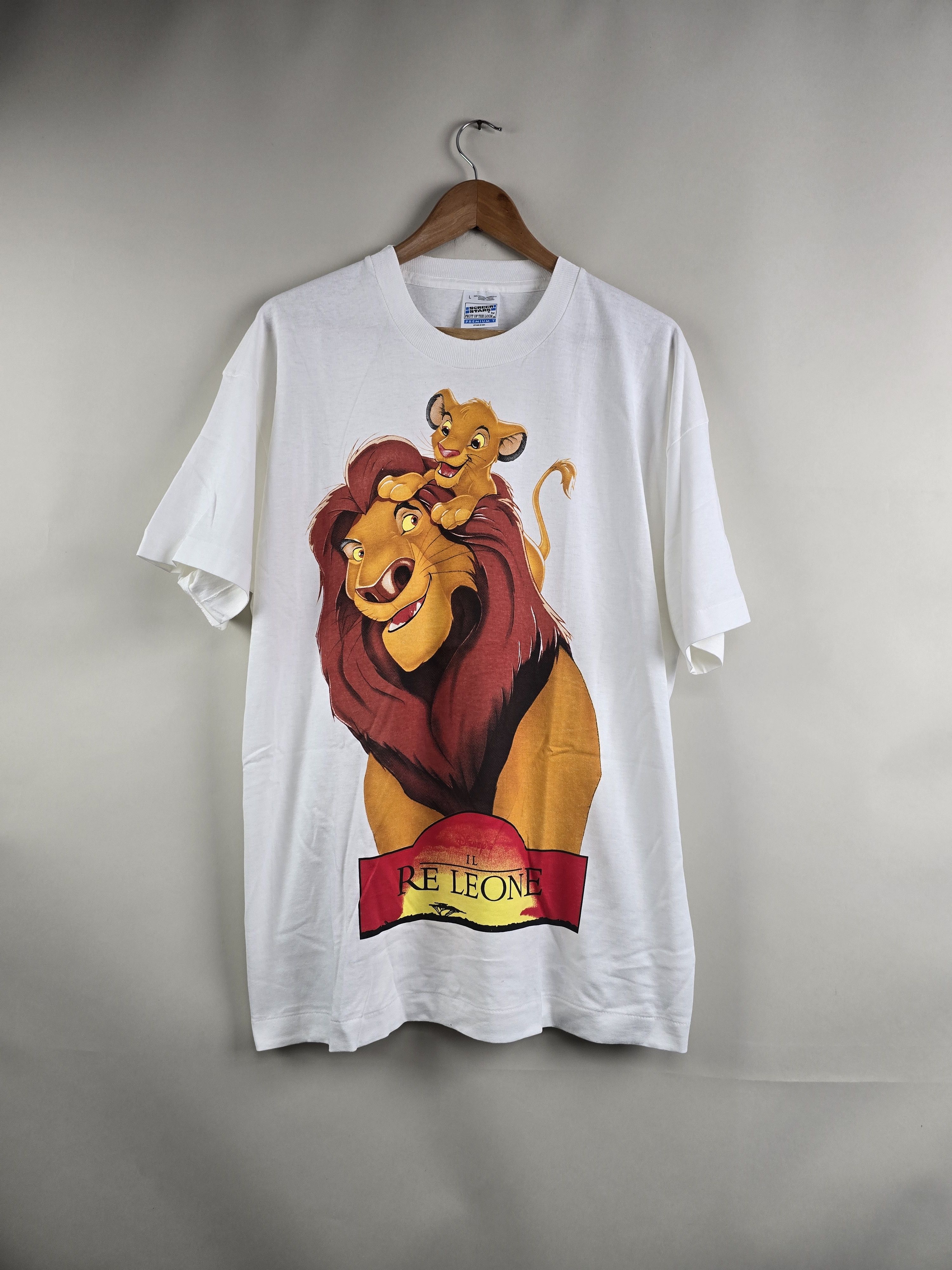 Disney × Vintage 1994 Disney's The Lion King Movie promo L 23.5" 30" Size US L / EU 52-54 / 3 - 1 Thumbnail